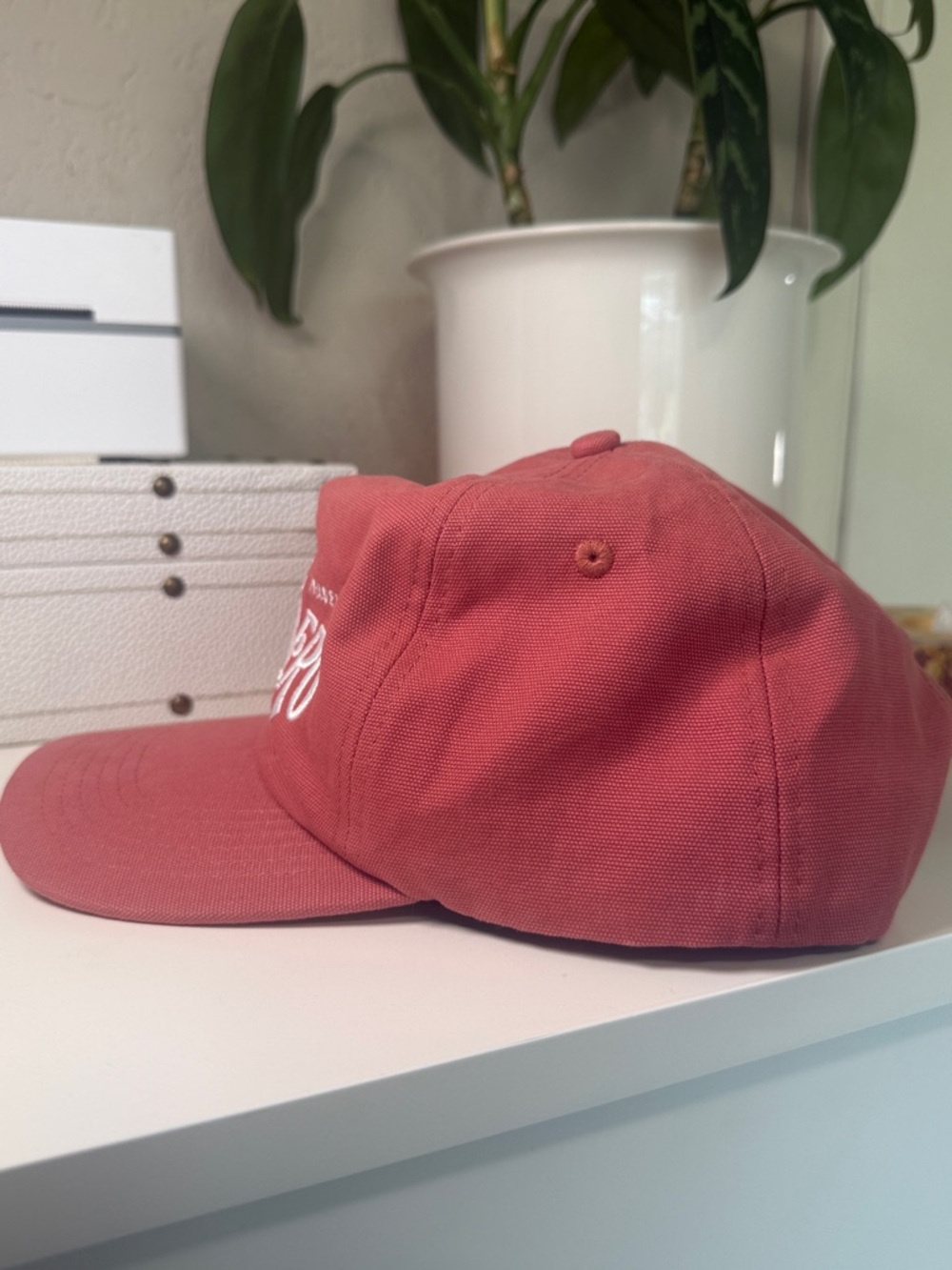NWOT Sendero Provisions Unisex Logo Hat in Pink / Red - Picture 6 of 8